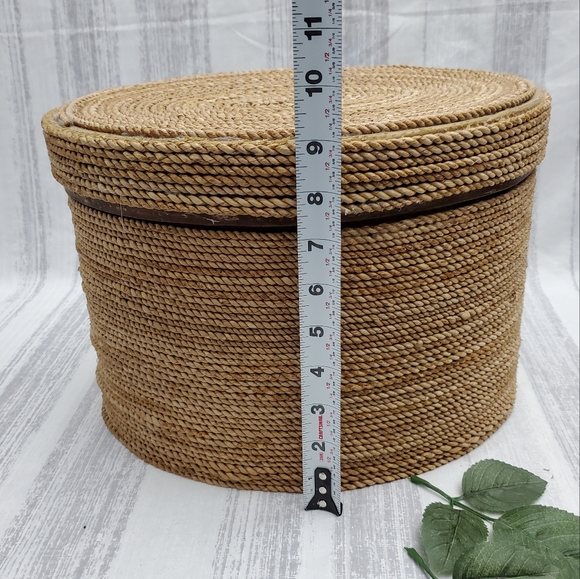 Hobby Lobby Storage & Organization 3 Oval Stackable Jute Storage